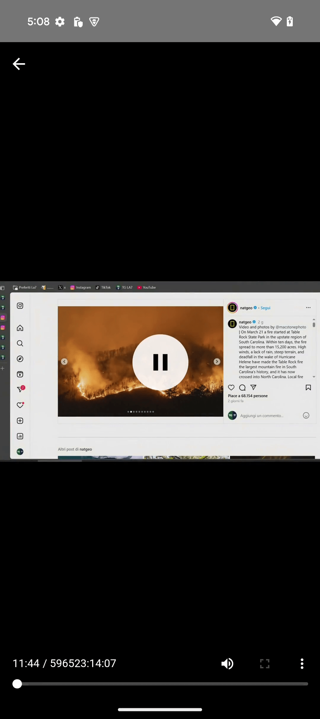 Screenshot IPTV Player